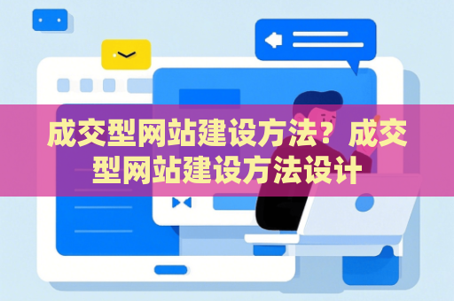 成交型网站建设方法？成交型网站建设方法设计