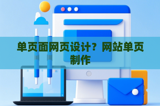 单页面网页设计？网站单页制作
