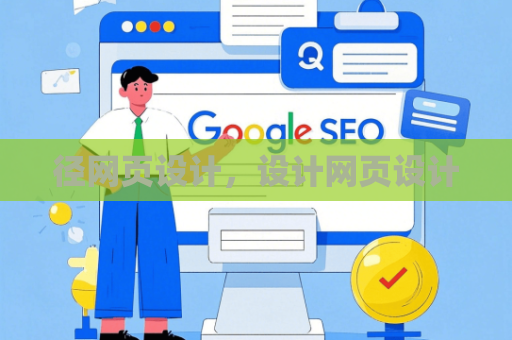 径网页设计，设计网页设计
