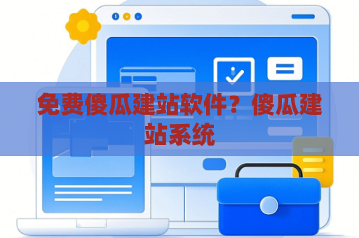 免费傻瓜建站软件？傻瓜建站系统