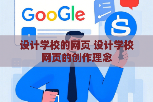 设计学校的网页 设计学校网页的创作理念