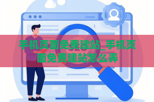 手机页面免费建站_手机页面免费建站怎么弄