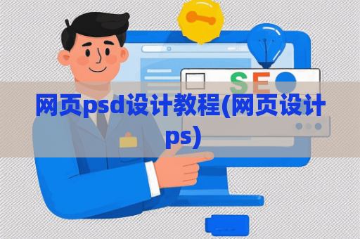 网页psd设计教程(网页设计 ps)