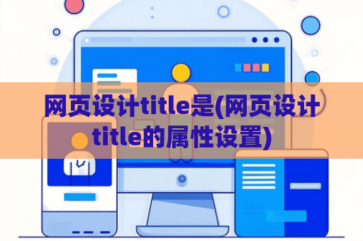 网页设计title是(网页设计title的属性设置)