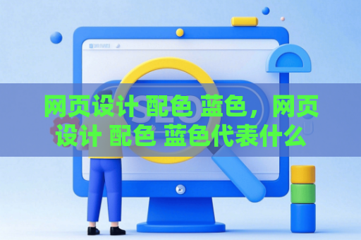 网页设计 配色 蓝色，网页设计 配色 蓝色代表什么