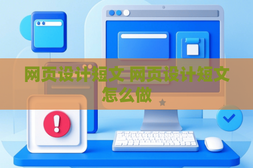 网页设计短文 网页设计短文怎么做