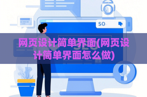 网页设计简单界面(网页设计简单界面怎么做)