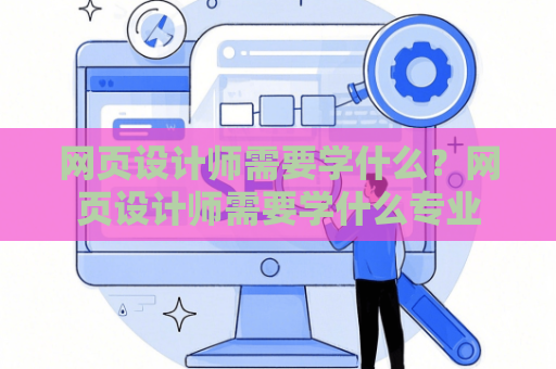 网页设计师需要学什么？网页设计师需要学什么专业