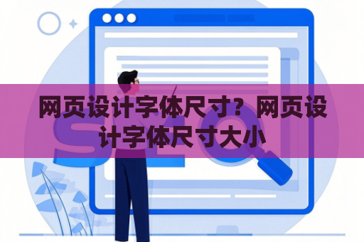 网页设计字体尺寸？网页设计字体尺寸大小