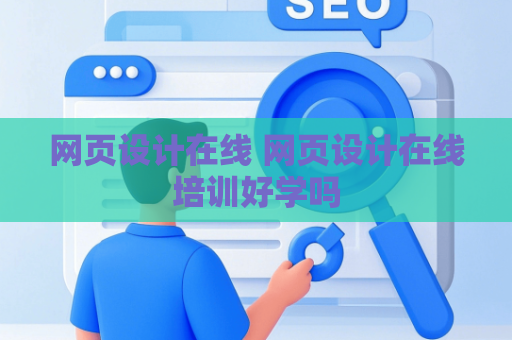 网页设计在线 网页设计在线培训好学吗