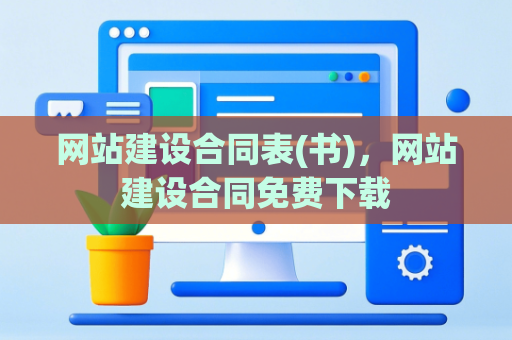 网站建设合同表(书)，网站建设合同免费下载