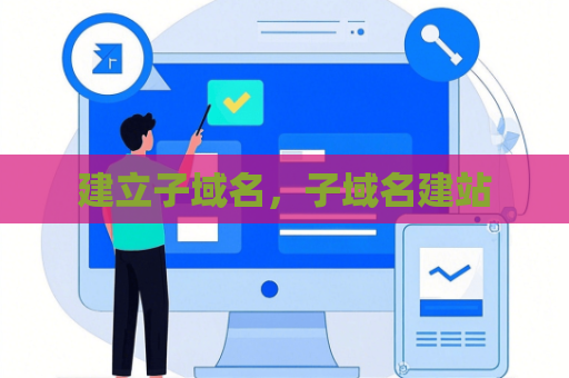 建立子域名，子域名建站