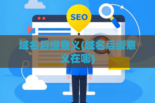 域名后缀意义(域名后缀意义在哪)