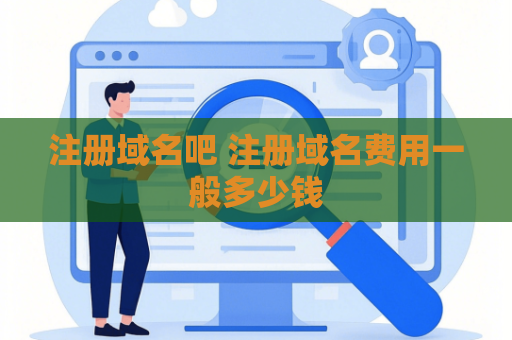 注册域名吧 注册域名费用一般多少钱
