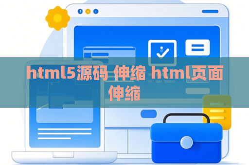 html5源码 伸缩 html页面伸缩