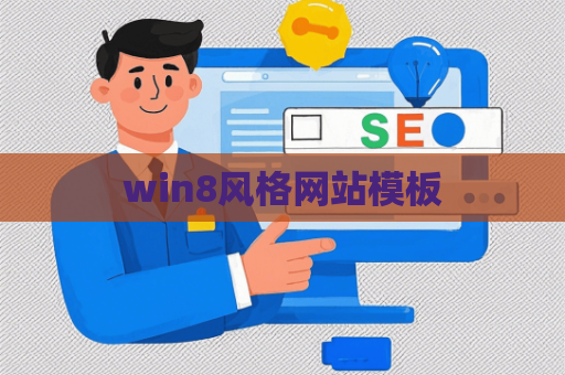 win8风格网站模板