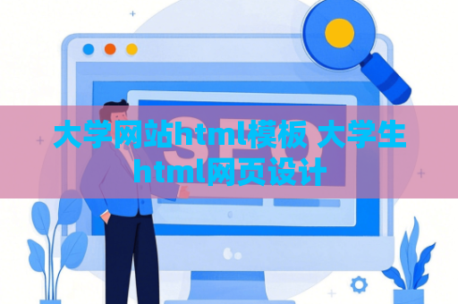 大学网站html模板 大学生html网页设计