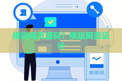 横向网页源码？横版网页设计