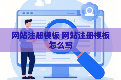 网站注册模板 网站注册模板怎么写