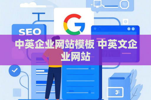 中英企业网站模板 中英文企业网站